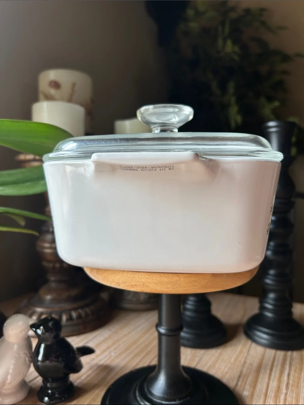 Vintage Corningware Spice of Life Le Persil La Sauge Casserole Dish